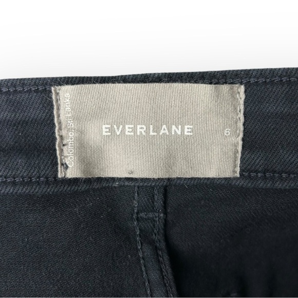 Everlane The  Slim Leg Crop Regular in Washed Black 6 - Picture 8 of 8